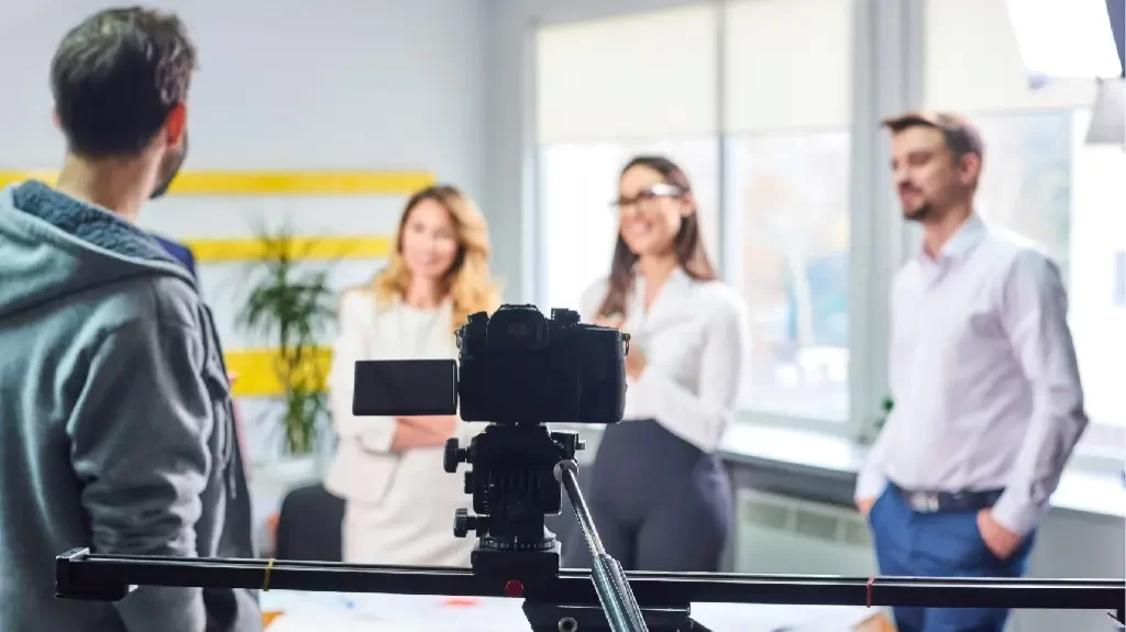 What is corporate video production - KrishaStudio