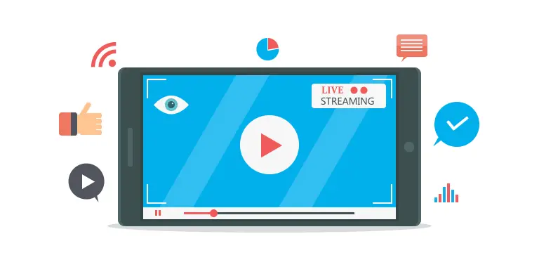 Live-streaming video content -krishaStudio