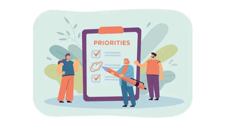 Make your priorities the selling point -KrishaStudio