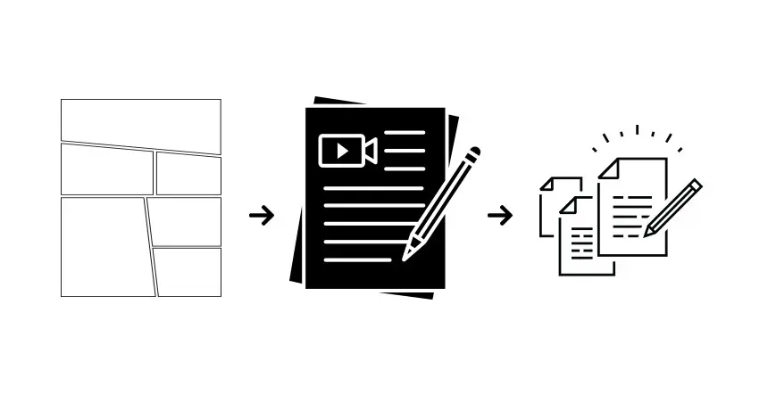 Steps to create a storyboard -KrishaStudio