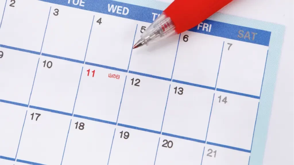 Establish a Schedule - KrishaStudio