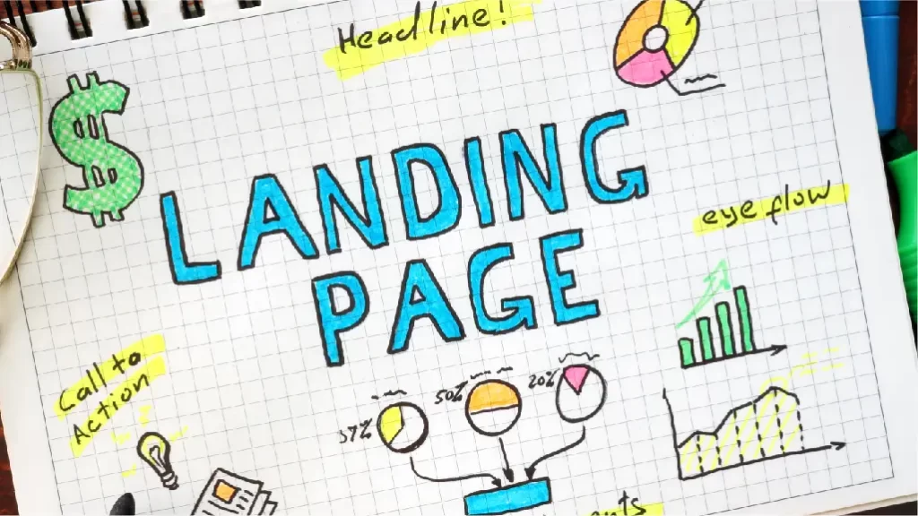 Responsiveness of Landing Page Design - KrishaStudio