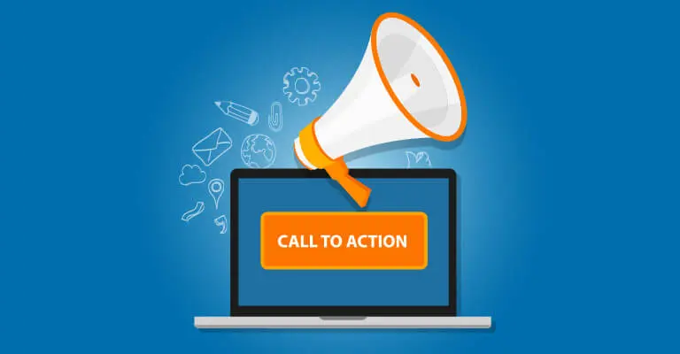 Using a suitable call to action -KrishaStudio