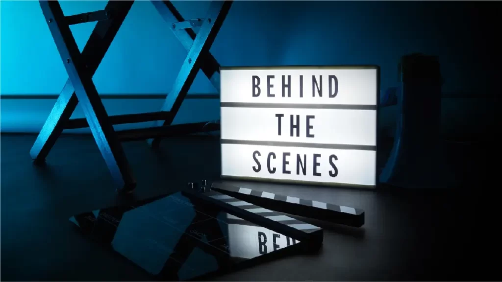 Gives a glimpse behind the scenes - KrishaStudio