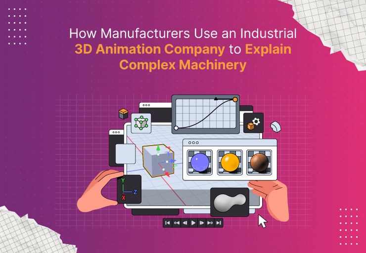 How Manufacturers Use an Industrial 3D Animation Company to Explain Complex Machinery